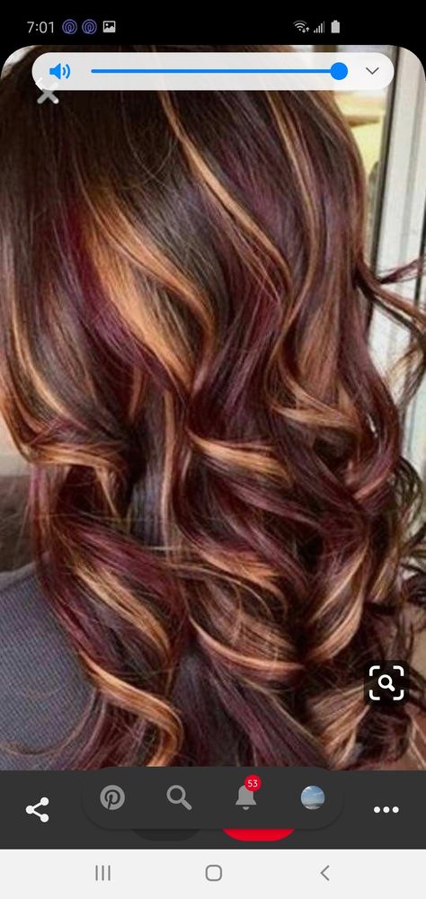 Long Hair Color Ideas, Burgandy Hair, Hair Color Burgundy, Long Hair Color, Long Locks, Colored Highlights, Bold And Beautiful, Hair Color Ideas, Hair Extension