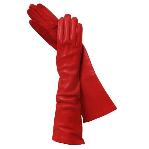 Ferrari Red 8 Inch Leather Gloves Pretty Gloves, Gloves Illustration, Opera Length Gloves, Red Leather Gloves, Red Png, Long Leather Gloves, Gloves Long, Ferrari Red, Red Gloves