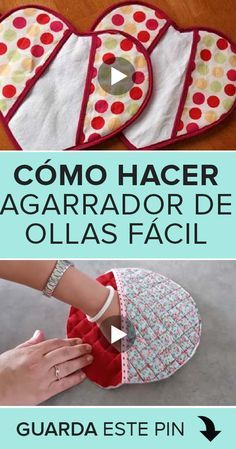 En esta oportunidad compartimos contigo como confeccionar un agarrador de ollas de forma muy simple y sencilla. ¡Nunca más te quemarás! 😊 #costura #manualidades Diy Gnome Christmas, Gnome Christmas Ornaments, Kitchen Towels Crafts, Diy Gnome, Making Fabric Flowers, Folded Fabric, Folded Fabric Ornaments, Crochet Blanket Designs, Christmas Ornaments Diy