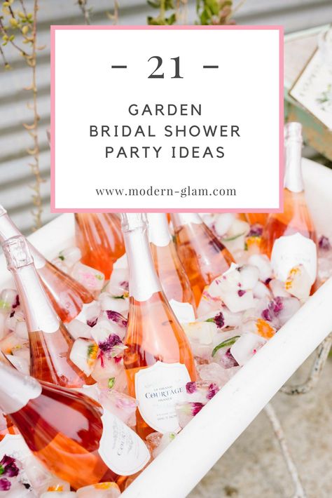 Bridal Shower Party Ideas, Garden Party Bridal Shower, Bridal Shower Inspo, Garden Bridal Showers, Anniversaire Diy, Bridal Shower Planning, Summer Bridal Showers, Bridal Shower Tables, Garden Shower