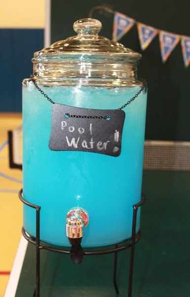 Blue Hawaiian Cocktail, Cute Diy Crafts, Blue Hawaiian Punch, Epic Pools, Bbq Party Food, Bohemian Style Home, Lemonade Punch, Pool Party Kids, Surf Vintage