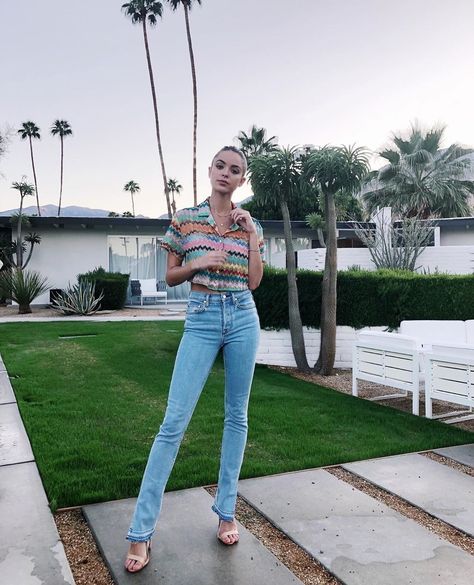 Kaitlynn Carter, Insta Feed, Fashion Spring, Timeless Pieces, Cool Style, Mom Jeans, Get It, Casual Wear, Spring Summer