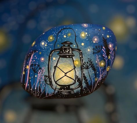 Cool Painted Rocks, Painting Ideas Stone Art, Stone Paintings, Garden Rock Art, Diy Rock Art, Stone Art Painting, Painted Rocks Craft, Tanah Liat, Painted Rocks Diy