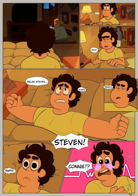 Steven Universe X Connie, Stevonnie Ship, Steven X Connie, Pink Steven, Cartoon Network Fanart, Steven Universe Pictures, Steven Universe Movie, Steven Universe Anime, Fall Memes