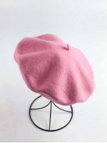 Retro Art Painter Felt Beret - PINK Hipster Accessories, Pink Beret, Felt Beret, French Hat, Cheap Plus Size Clothing, Pink Felt, Felt Hats, Hat Beret, Bonnet Hat