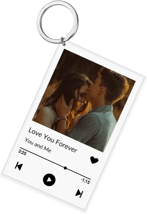 AmazonSmile: NC Custom Photo Music Keychain, Personalized Acrylic Glass Song Plaque with Spotify Code, Gift Idea for Wedding : Home & Kitchen Glass Song Plaque, Music Keychain, Idea For Anniversary, Photo Album Cover, Gift Idea For Wedding, Song Plaque, Photo Album Covers, Unique Photo Gifts, Idea For Wedding