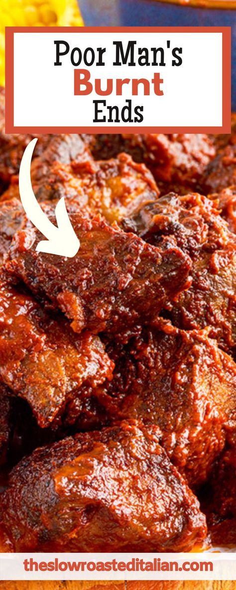 Different Ways To Cook Chuck Roast, Recipes Made With Chuck Roast, Dinner Recipes With Chuck Roast, Poor Man’s Brisket, Bbq Chuck Roast Oven, Burnt Ends On The Grill, Easy Burnt Ends, Smoked Chuck Roast Burnt Ends, Burnt Ends Chuck Roast