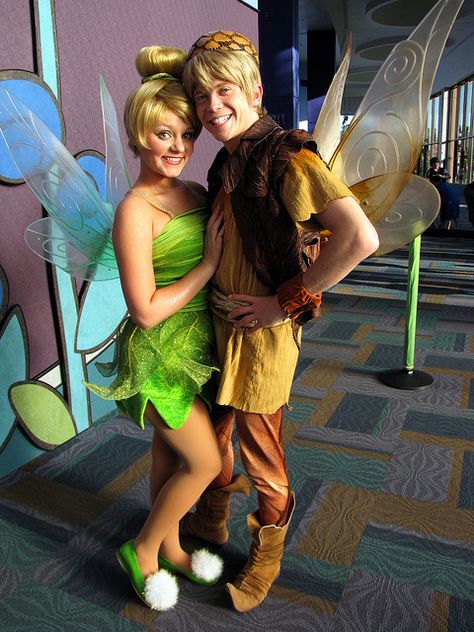 Tinkerbell and Terence | Flickr - Photo Sharing! Tinker Bell And Terence, Fairytale Party Theme, Tinkerbell And Terence, Tinkerbell Cosplay, Tinker Bell Cosplay, Broadway Costumes, Fairytale Party, Tinkerbell And Friends, Tinkerbell Fairies