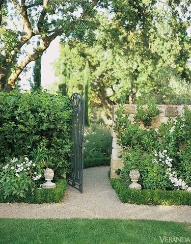 The Most Beautiful French Gardens - Best Garden Design - Veranda French Garden Design, Country Garden Design, Provence Garden, Gardening Quotes, French Country Garden, The Secret Garden, French Garden, White Gardens, Garden Care