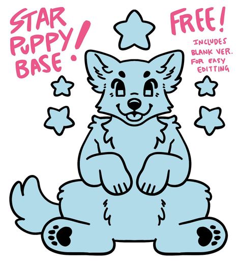 F2u Dog Base, Free Fursona Base, Calico Fursona, Anthro Base F2u, Free Fursona Ideas, Fursona Drawing Base, Dog Fursona Base, Fursona Reference Sheet Base, Fursona Base F2u