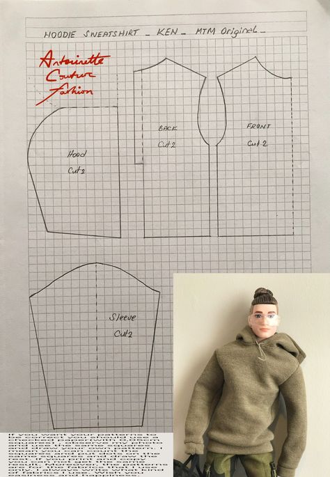 Fashion Dolls Couture - Unlimited: Oversized Crop Khaki Jacket -Harem Pants- White T-shirt..Made to Move Barbie- Ken Clothes, Accessoires Barbie, Made To Move Barbie, Barbie Dress Pattern, Sewing Barbie Clothes, Barbie Sewing Patterns, Diy Barbie Clothes, Barbie Doll Clothing Patterns, Crochet Doll Dress