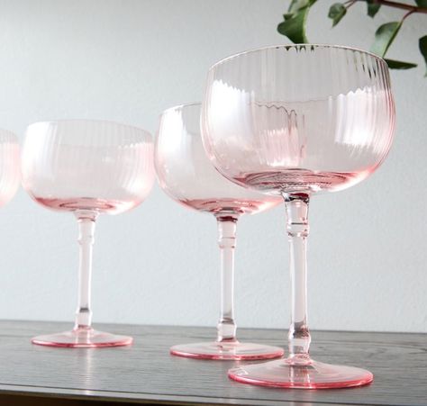 Fluted Wine Glasses, Cute Wine Glasses, Chinese Porcelain Vase, Thick Base, Glass Centerpieces, Email Branding, Hosting Guests, Mirror Shop, Centerpiece Bowl