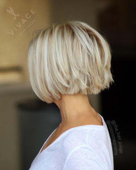 Short Bobs, Straight Blonde Hair, Hairstyles For Fine Hair, Choppy Bob Hairstyles, Choppy Bob, Bob Hairstyles For Fine Hair, Short Straight Hair, Haircuts For Fine Hair, Short Blonde