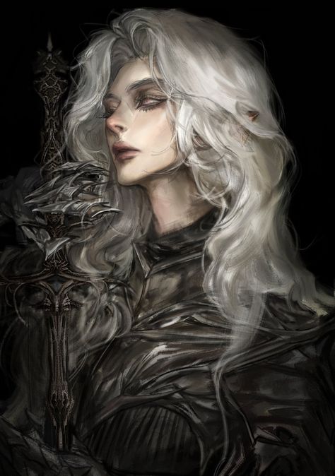 Queen Oc Art, White Hair Character Design, Dark Academia Art, Long White Hair, Anime Boy Hair, Woman In Suit, Blood And Bone, Victorian Art, Character Design Male