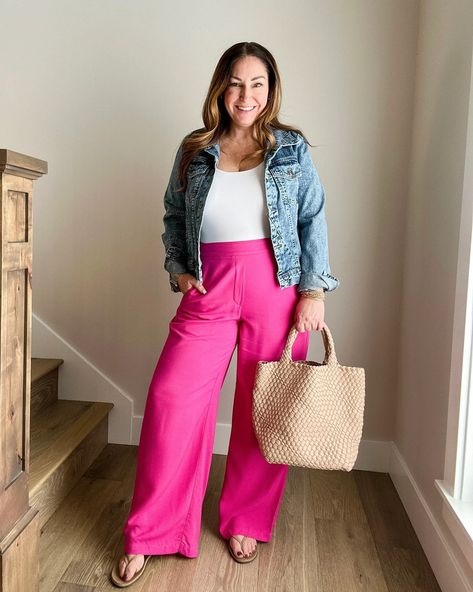 15 Spring Break Outfits - The Recruiter Mom Jean Top Outfits, Recruiter Mom, Plus Size Capsule Wardrobe, Work Attire Women, Outfits Gorditas, Spring Wardrobe Essentials, Great Outfits, Casual Work Wear, Spring Break Outfit