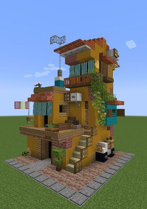 Minecraft Steampunk, Minecraft Structures, Minecraft Interior Design, Minecraft House Plans, Bangunan Minecraft, Minecraft Modern, Minecraft Cottage, Minecraft Castle, Minecraft Room