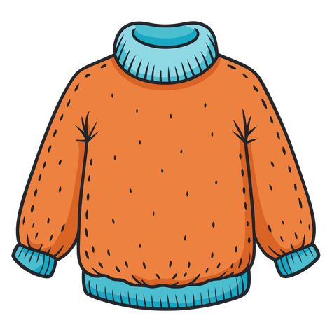 Cartoon Winter Sweater Clipart Png Sweater, Sweater Illustration, Sweater Clipart, Cartoon Winter, Winter Cartoon, Winter Designs, Winter Clipart, Cozy Accessories, Clipart Free