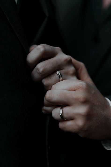 Male Lovers Aethstetic, Male Couple Aesthetic, Gay Wedding Rings, Pedri Gavi, Moodboard Images, Gay Wedding Photos, Cry Wolf, Random Idea, Ashley James