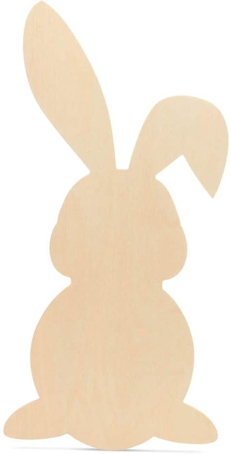 Crafts Spring, Bunny Templates, Easter Wood Crafts, Easter Craft Decorations, Easter Party Decor, Wooden Rabbit, Spring Decorations, Easter Bunny Crafts, Woodpeckers