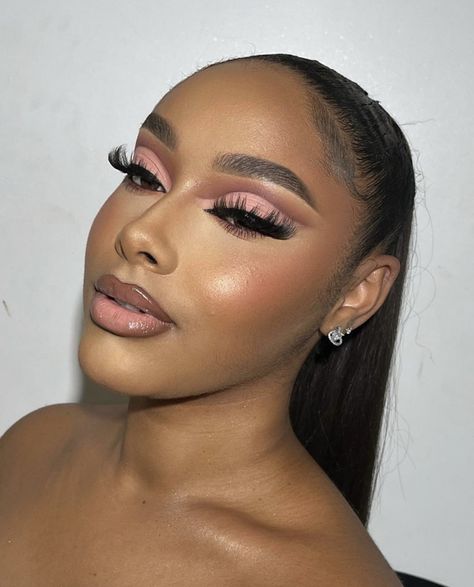 Valentines Day Makeup Ideas, Flawless Face Makeup, Birthday Makeup Looks, Maquillage On Fleek, Face Beat Makeup, Brown Girls Makeup, Natural Glam Makeup, Soft Makeup Looks, Makeup For Black Skin