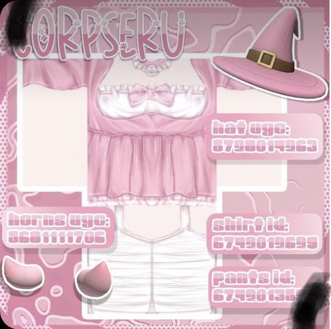 Pink Outfit Codes, Pink Aesthetic Clothes, Bloxburg Clothes, Roblox Ids, Bloxburg Outfits, Blocksburg Outfit Codes￼, Fancy Dress Code, Roblox Clothing, Outfit Roblox