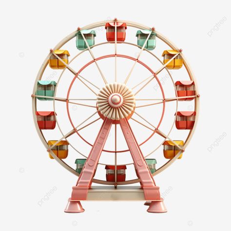 ferris wheel amusement park pink three dimensional ferris wheel amusement park guochao phoenix png Ferris Wheel Clipart, Amusement Park Silhouette, Ferris Wheel Silhouette, Amusement Park Illustration, Amusement Park Isometric, Vintage Ferris Wheel, Transparent Image, Pull Toy, 3d Illustration