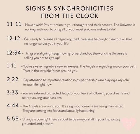 Messages from the universe. Meaning of 11:11, 12:12, 1:11, 2:22, 3:33, 4:44, 5:55 Angel numbers #1111meaning #signsfromtheuniverse #angelnumbers  #makeawish Repeating Numbers, Spiritual Awakening Signs, Numerology Life Path, Spiritual Journals, Journey Of Life, Angel Number Meanings, Energy Healing Spirituality, Hidden Messages, Spiritual Manifestation