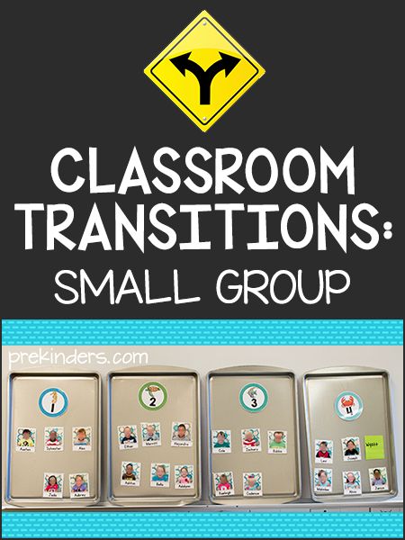 Transition Visuals Preschool, Pre K Small Group Organization, Small Preschool Classroom, High Scope Small Group Activities, Transitional Kindergarten Classroom, Classroom Transitions, Kindergarten Classroom Design, Preschool Transitions, Classroom Management Preschool