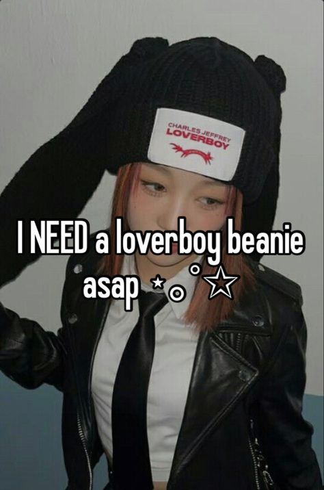 Loverboy Beanie Kpop, Loverboy Beanie, Fit Check, Dear Diary, Tumblr, Quick Saves, Clothes