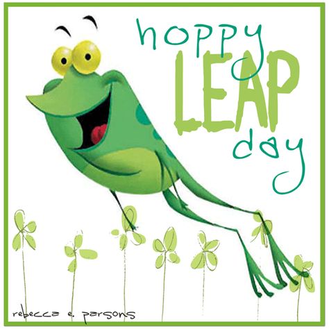 It's February 29 aka LEAP DAY! In addition to LEAPing for joy that I get a whole extra 24 hours ~ it's like A FREE DAY ~ I am wishing each of you a... Fee Leap Day Quotes, Leap Year Quotes, St Patricks Day History, Leap Year Birthday, Leap Day, Leap Year, What Day Is It, Creative Painting, Painting Gift