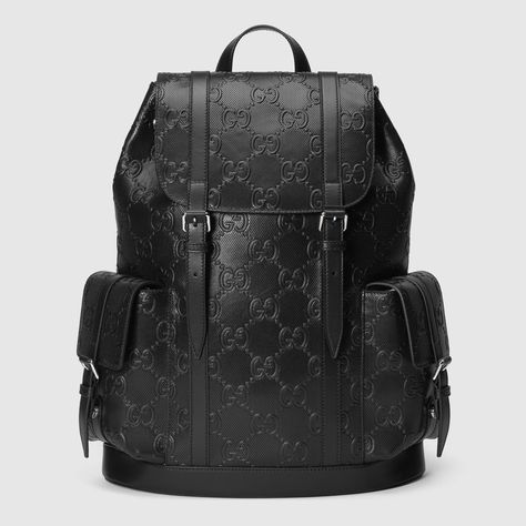 Mens Designer Backpacks, Gucci Backpack, Luxury Backpack, Gucci Gifts, Handbag Wallet, Perforated Leather, Wallet Accessories, Designer Backpacks, Men's Backpack