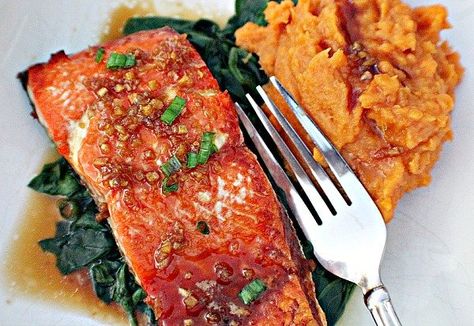 Honey Garlic Sockeye Salmon Sockeye Salmon Recipes, Honey Garlic Sauce, Sockeye Salmon, Indian Recipe, Baked Salmon Recipes, Cooking Seafood, Salmon Recipe, Midnight Sun, Honey Garlic