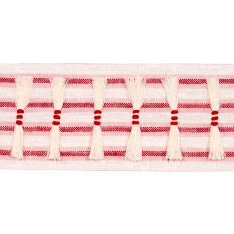 Eyelash Fringe - Red Trims | Schumacher Millwork Design, Fabric Board, Fringe Fabric, India Colors, Ticking Stripe, Craft Organization, Fringe Trim, Fabric Trim, Trim Detail