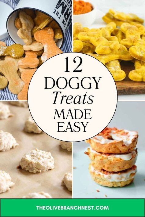 12 doggy treats made easy East Dog Treats, Dash Dog Treat Recipes, Homemade Pet Food, Organic Dog Treat Recipes, Barkuterie Board For Dogs, How To Make Dog Treats, Diy Dog Treats To Sell, Long Lasting Dog Treats Homemade, Home Made Dog Treats Recipe