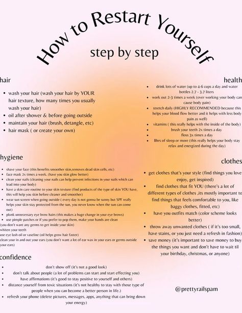 Better Hygiene Tips, Soul Hair, Glowup Tips, Improve Self Confidence, Healing Journaling, Hygiene Tips, Practicing Self Love, Self Care Bullet Journal, Writing Therapy