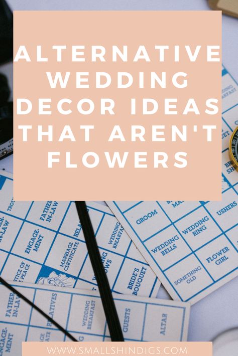 If flowers don't feel right for your wedding day, there are lots of other great alternatives to dress up your venue. From fruit to colorful blankets, I'm giving you some unique options to consider!  #weddingdecorideas #weddingdecorations #nyweddingplanner #nycweddingplanner #brooklynweddingplanner Wedding Floral Alternatives, Alternatives To Flowers For Wedding, Weddings Without Flowers, Wedding Decor No Flowers, No Floral Wedding, Wedding Decor Without Flowers, Wedding No Flowers, Flower Alternatives Wedding, Alternative Wedding Decor