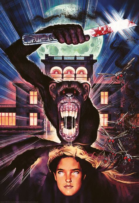 Film Dario Argento, 80s Horror, Horror Movie Icons, Horror Posters, Retro Horror, Horror Movie Art, Magazine Illustration, Horror Movie Posters, Movie Poster Art