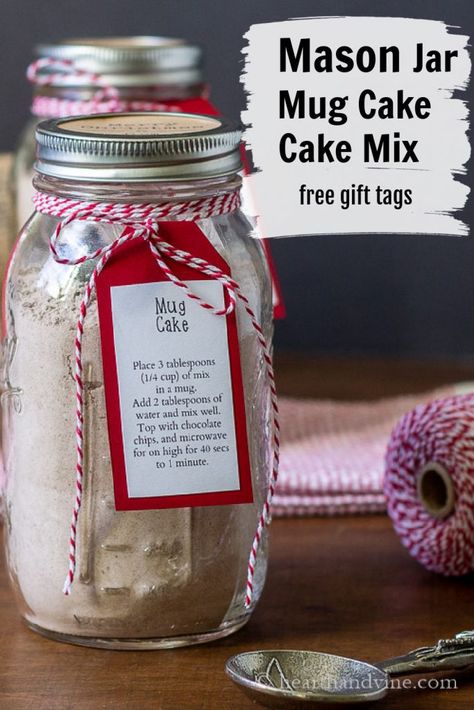 Cake Mix Gift, Cake Mix In A Jar, Jar Food Gifts, Mason Jar Gifts Recipes, Mason Jar Mixes, Homemade Cake Mixes, Christmas Gala, Cookies Jar, Mix In A Jar