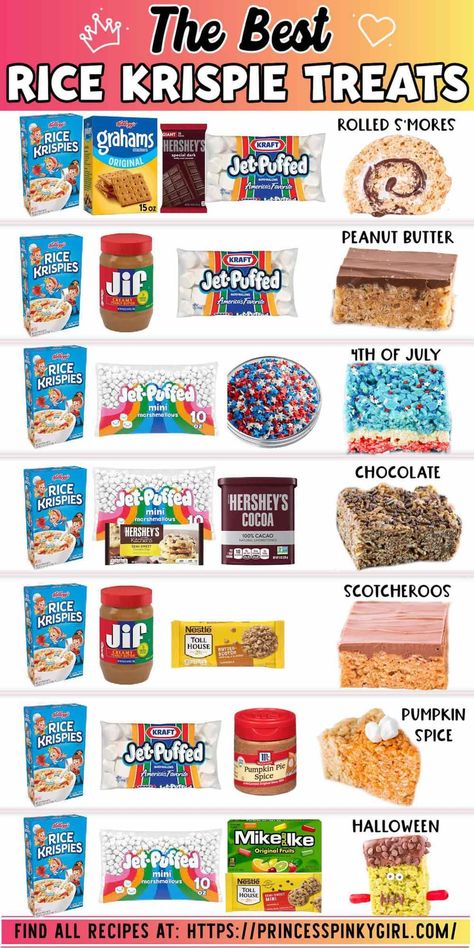 The Best Rice Krispie Treats, Best Rice Krispie Treats, The Best Rice, Best Rice, Krispie Treats Recipe, Lost 100 Pounds, Rice Crispy Treats, Easy Baking Recipes Desserts, Sweet Snacks Recipes