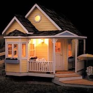 Victorian Playhouse, Cottage Playhouse, Luxury Playhouses, Castle Playhouse, Playhouse Ideas, Playhouse Plans, Backyard Playhouse, Build A Playhouse, Wendy House