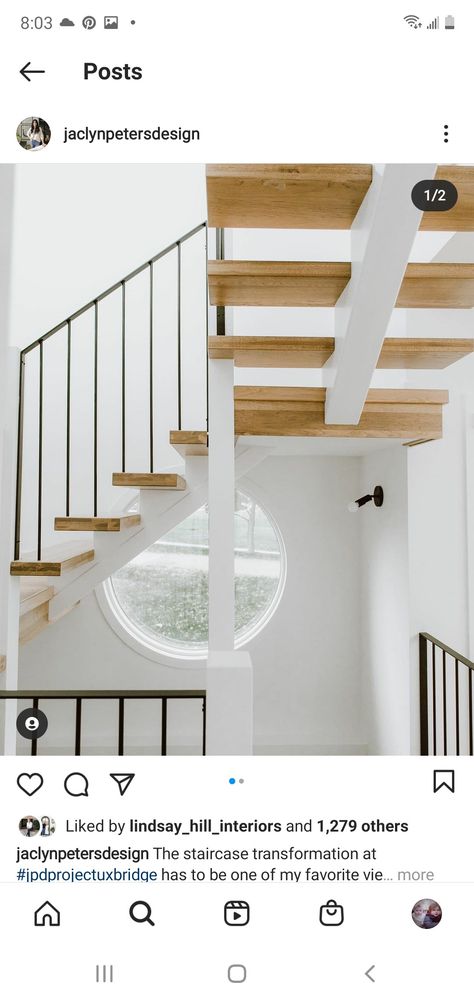 Open Riser Stairs, Internal Stairs, Shawnigan Lake, Spencer House, Beautiful Stairs, Escalier Design, Mcm House, Floating Stairs, Stairway Design