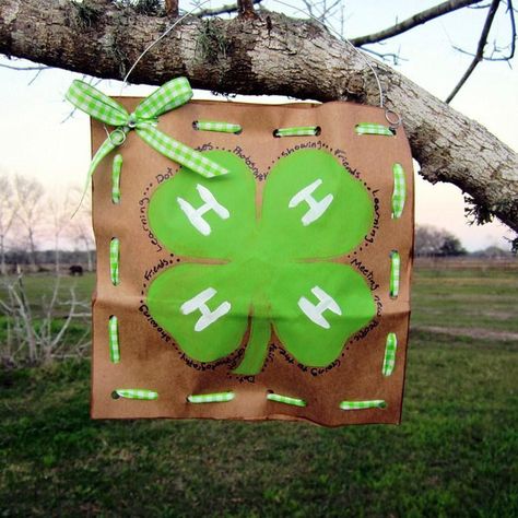 See more 4h Activity Ideas, 4 Leaf Clover Craft, 4h Project Ideas Cloverbuds, 4-h Arts And Crafts Projects, 4-h Crafts, 4h Crafts, 4h Clover, 4h Cloverbud Activities, Clover Bud 4h Projects