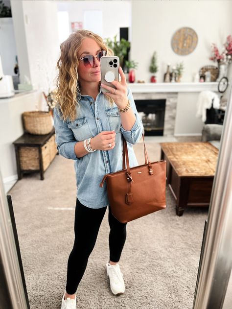 luvamia Denim Shirt Women Chambray … curated on LTK Denim Shirt Women, Casual Outfits For Moms, Fall Bags, Travel Capsule, Womens Denim Shirt, Find Amazon, Fall Shoes, Tops Fall, Casual Fall Outfits