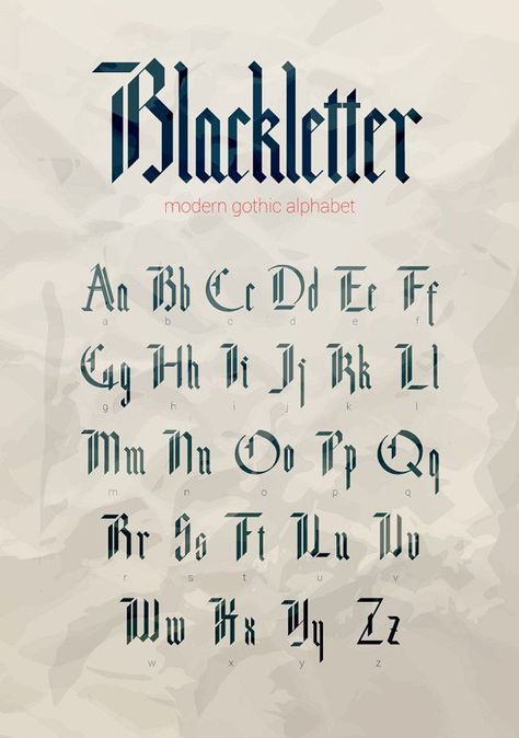 medieval font Modern Gothic Font, Medieval Font, Gothic Alphabet, Alfabet Font, Gothic Lettering, Blackletter Font, Gothic Font, English Fonts, Modern Gothic