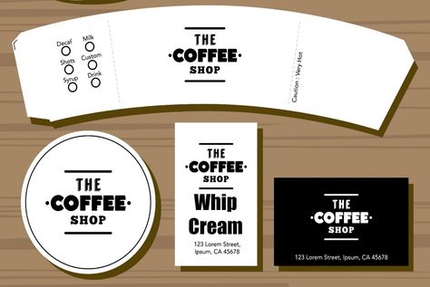 Free Pretend Play Coffee Shop Printables Homecorner Ideas, Play Coffee Shop, Playroom Playhouse, Shop Role Play, Dramatic Play Activities, Pretend Play Printables, Cooking Activities, Prop Box, Diy Playroom