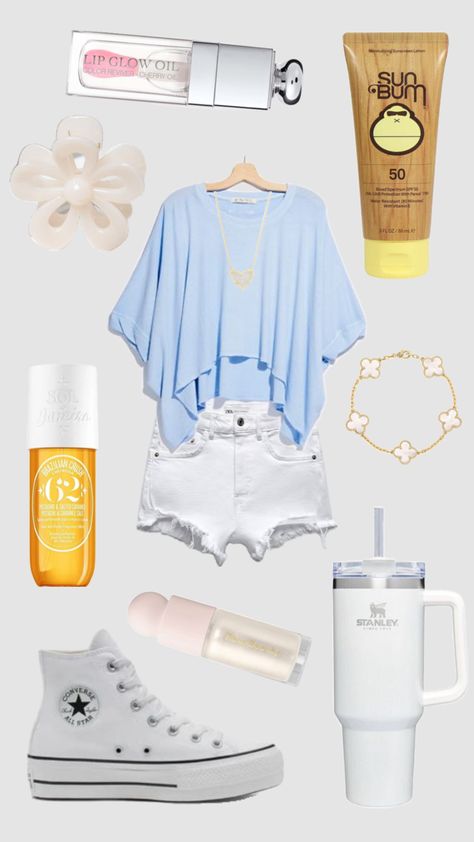 Preppy Teen Outfits, Preppy Outfits For School, Preppy Summer Outfits, Casual Preppy Outfits, Trendy Outfits For Teens, Cute Lazy Outfits, Cute Lazy Day Outfits, Cute Outfits For School, Cute Preppy Outfits