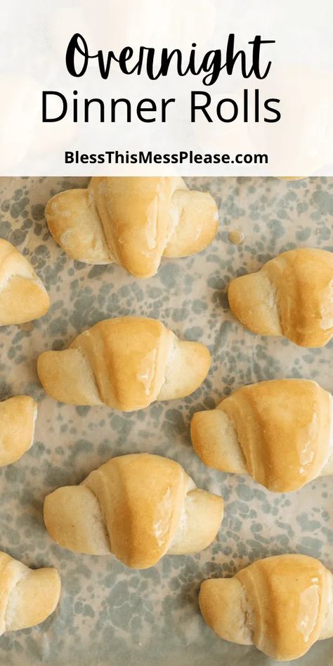 Save time on big cooking days with this overnight dinner roll recipe! Make the dough the day before, stick it in the fridge, shape and bake the rolls the next day! Overnight Yeast Rolls Recipe, Overnight Rolls Dinner, How To Make Crescent Roll Dough, Overnight Dinner Rolls Recipe, Overnight Refrigerator Yeast Rolls, Refrigerator Rolls Overnight, Overnight Yeast Rolls, Overnight Rolls Recipe, Refrigerator Yeast Rolls Recipe