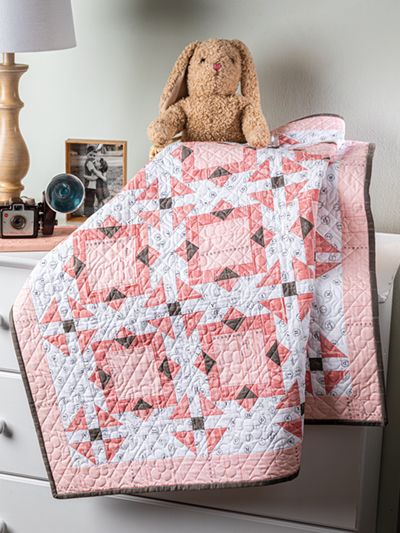 Animal baby quilt