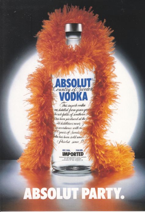 Vodka Brands, Absolut Vodka, Party In A Box, Creative Ads, Unicorn Party, Magazine Design, Favorite Drinks, Creative Market, Liquor