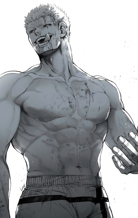 Kure Raian, Kengan Ashura, Black Anime Characters, Character Design Male, Boy Art, Handsome Anime Guys, Anime Poses, Handsome Anime, Art Reference Poses